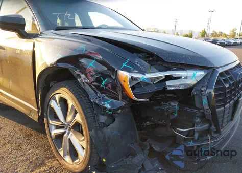 2021 Audi Q3 Premium S Line 45 из США, поврежденный, VIN WA1DECF30M1064006